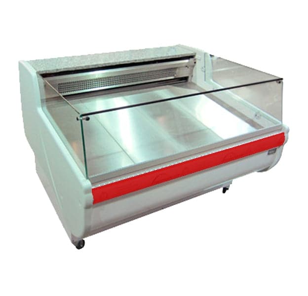 Igloo BLMD6 78¾″ Self-Service Refrigerated Low Merchandiser, 46″ Deep