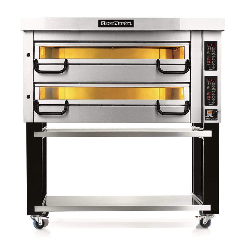 PizzaMaster 3 Stone Hearth 71″ Modular Electric 2 Deck Pizza Oven – PM 932ED