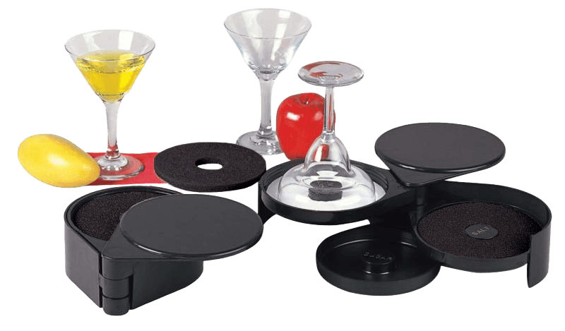 3-Tier Black Glass Rimmer
