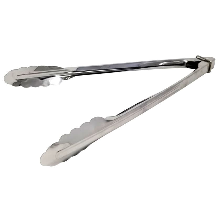 12" Stainless Steel Tongs