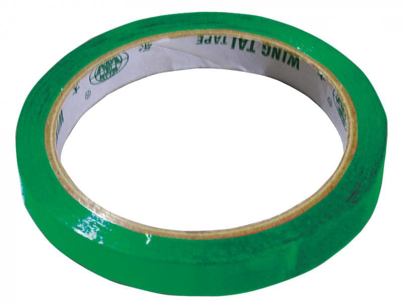 Omcan 3/8″ x 216′ (9 mm x 66m) Green Poly Bag Sealing Tape – Pack of 16 Rolls