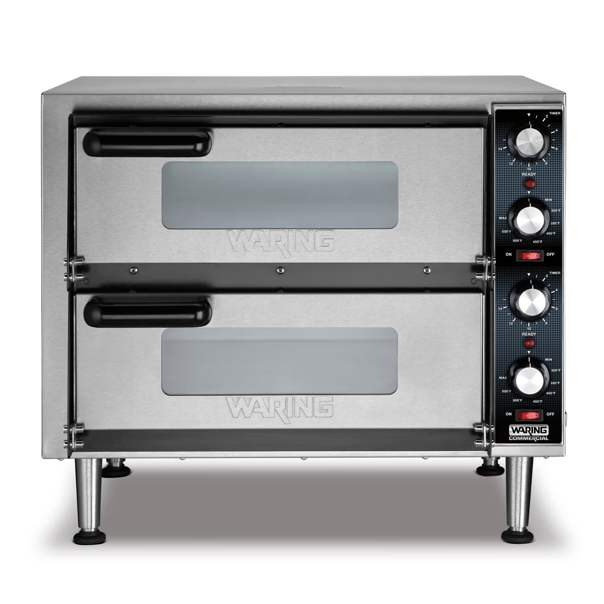 Waring WPO350 Electric Countertop Pizza Double Deck Oven