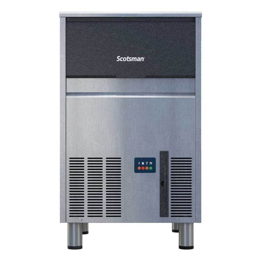 Scotsman UC0918GAX-1 18″ Air-Cooled Undercounter Self-Contained Ice Machine with Storage – 95 Lbs.