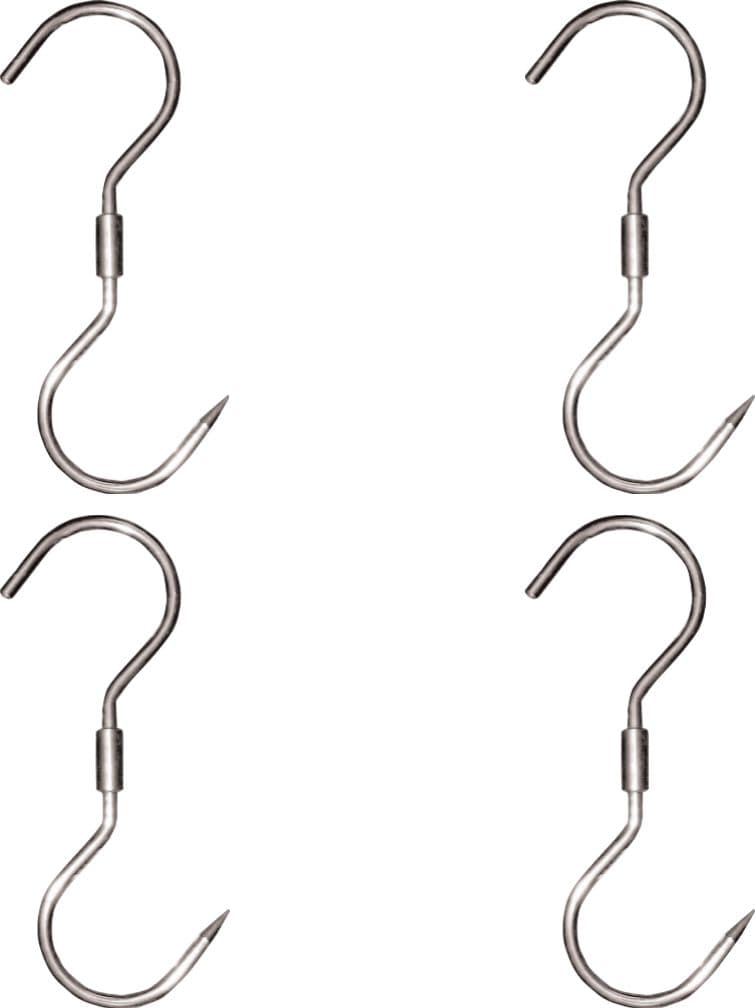 10 1/2″ x 1/2″ Stainless Steel “S” Swivel Hook