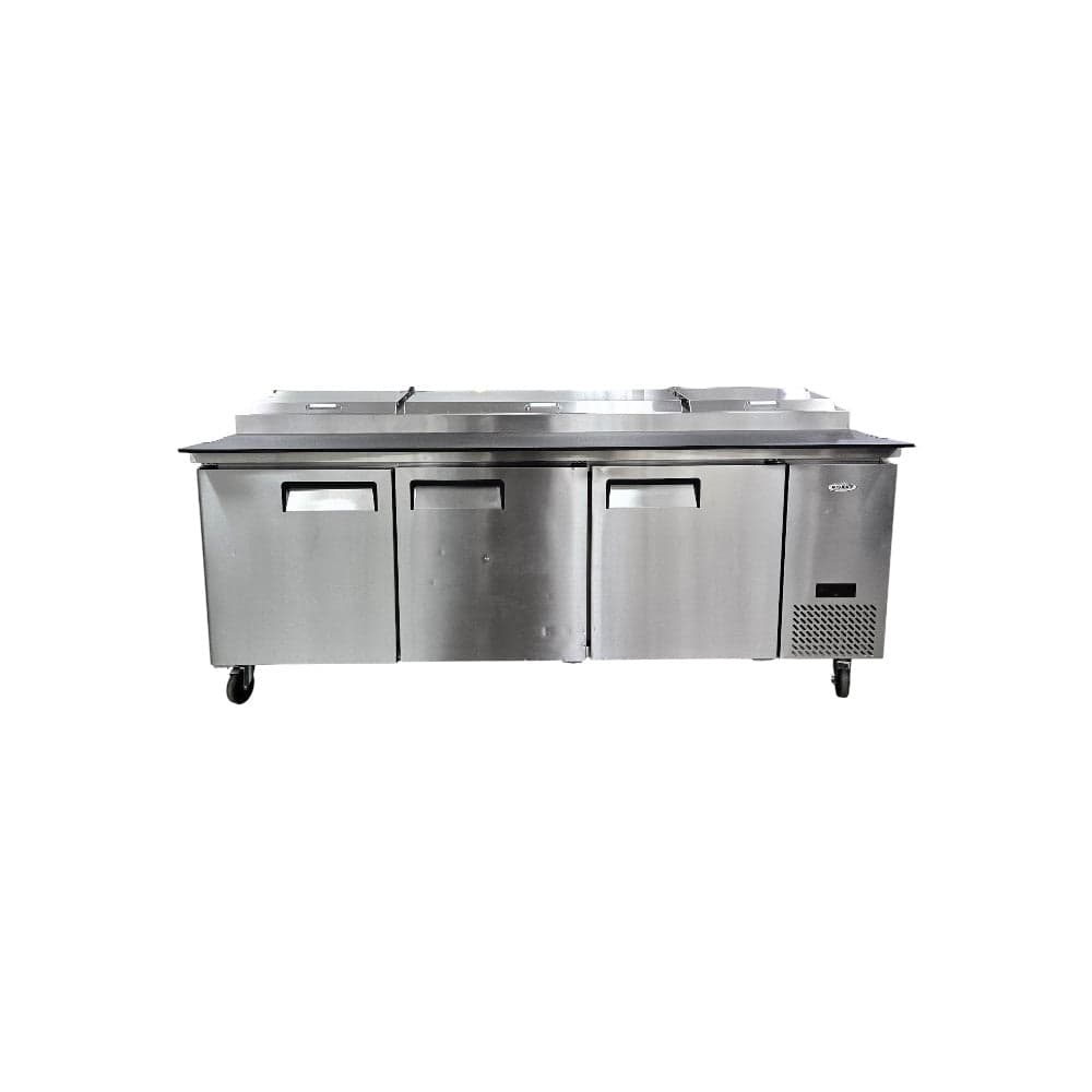 Atosa MPF8203GR Pizza Prep Table - 3 Door - 93 in