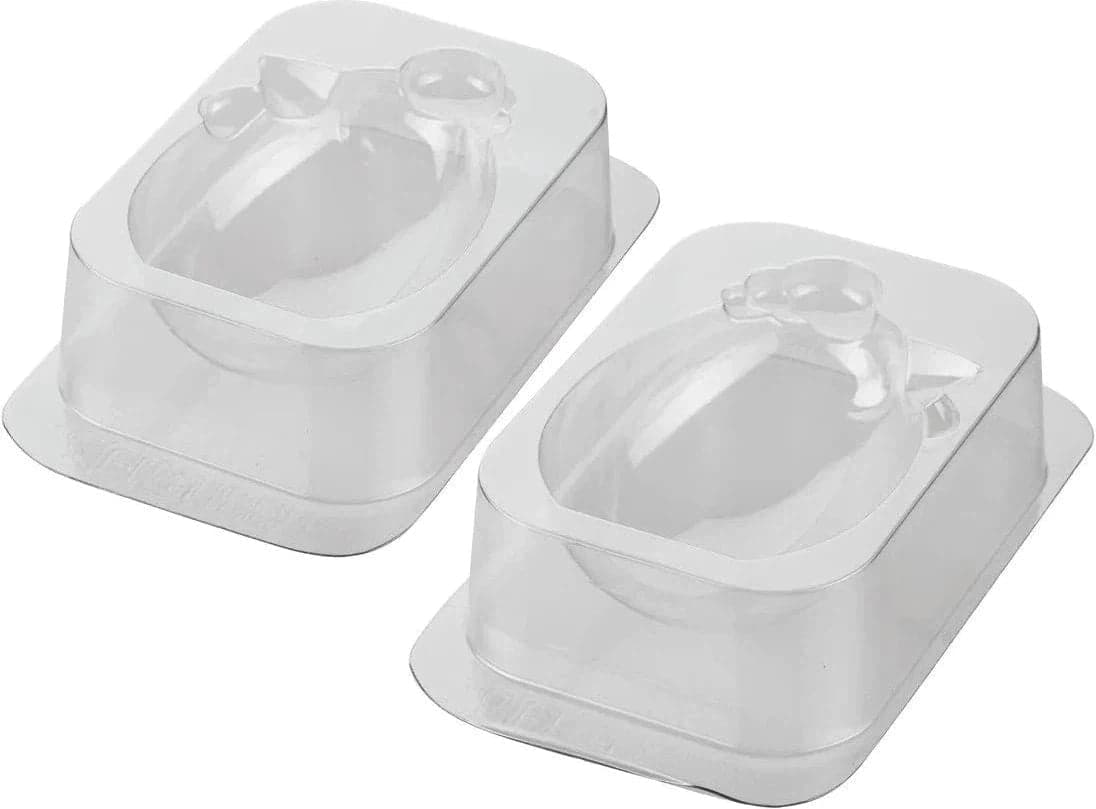 Silikomart – 11.2" x 5.9" x 2.2" Plastic Lady Cocca Chocolate Baking Mould