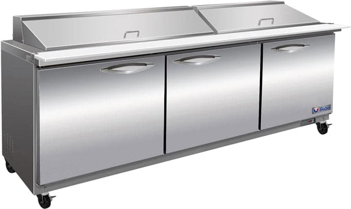 Ikon ISP72M 72″ 3-Door Megatop Sandwich Prep Table
