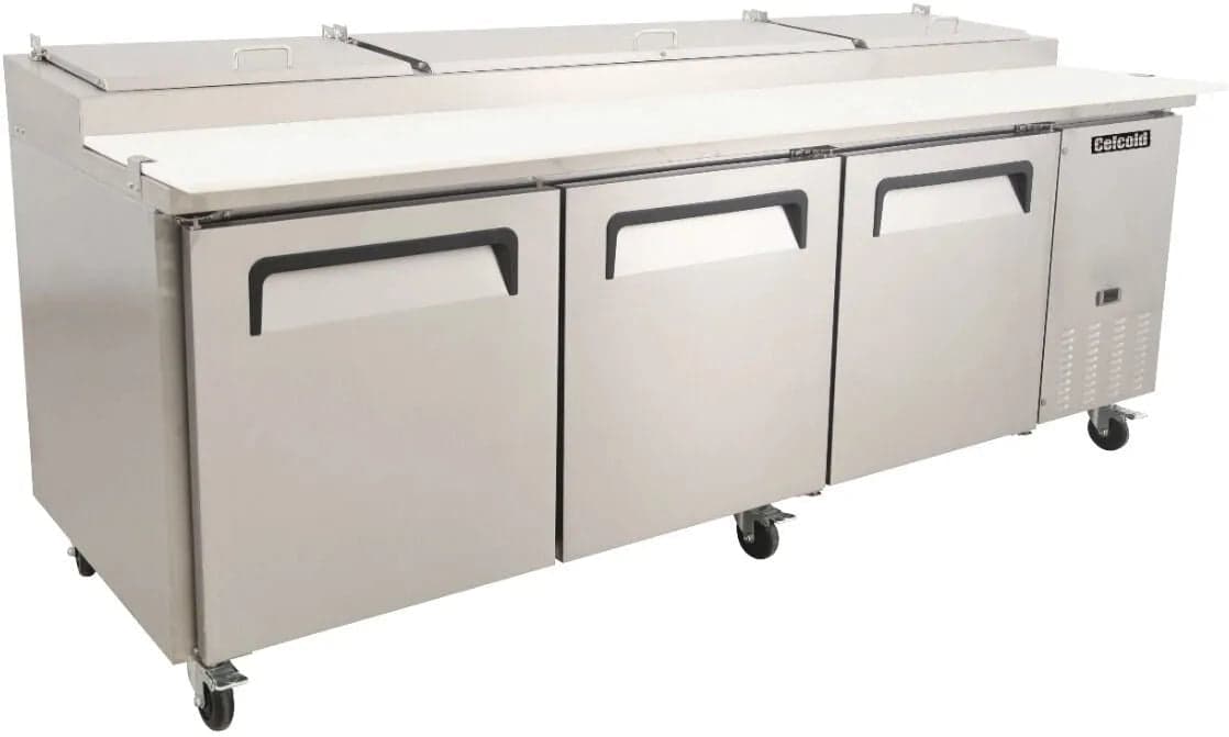 Celcold – 94″ Commercial Pizza Prep Table – CPP9412