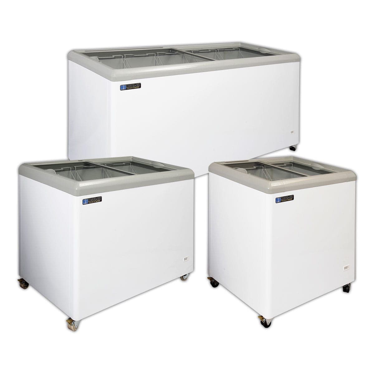 Master-Bilt – Flat Lid Display Chest Freezer – MSF-52AN