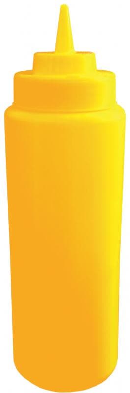 16 oz Yellow Mustard Condiment Squeeze Bottle – BPA Free