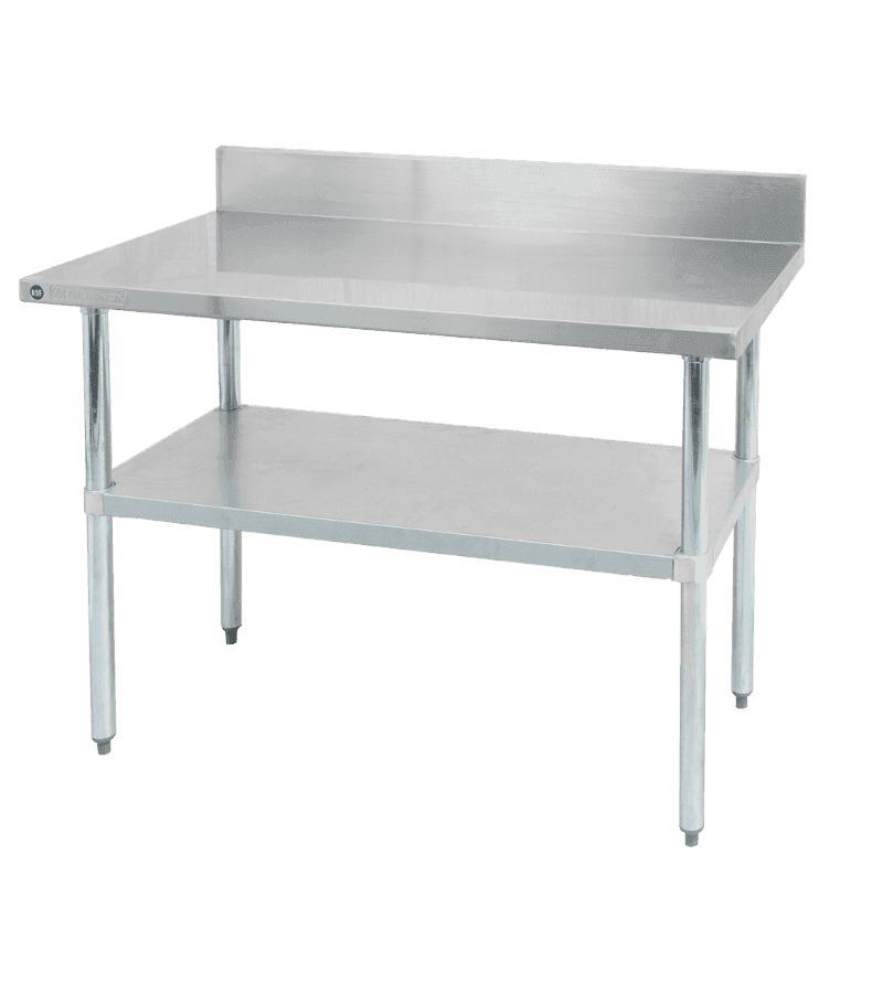 Thorinox DSST-3036-BK SS Table with Splash Guard 30 x 36 x 39