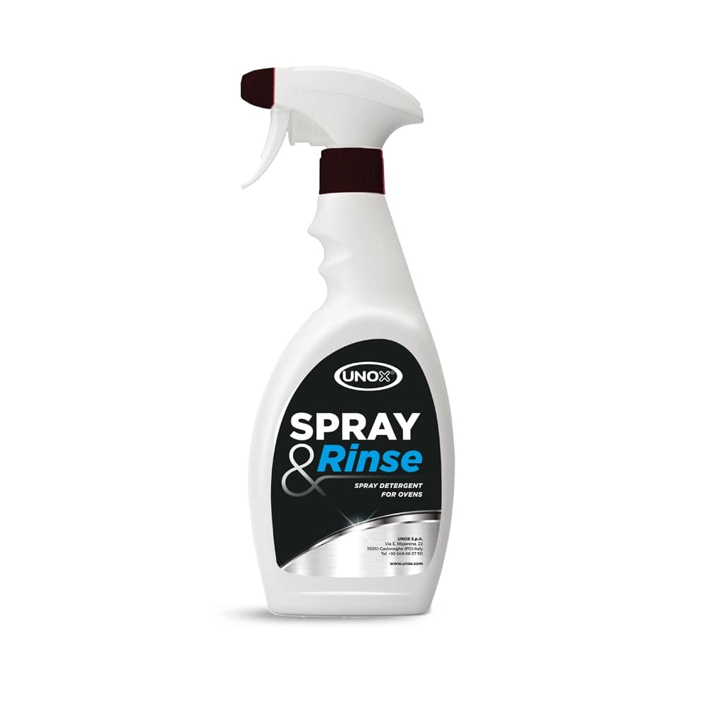Unox 750 ml Spray & Rinse Oven Cleaner Detergent for Manual Washing – 12/Case – DB1044A0