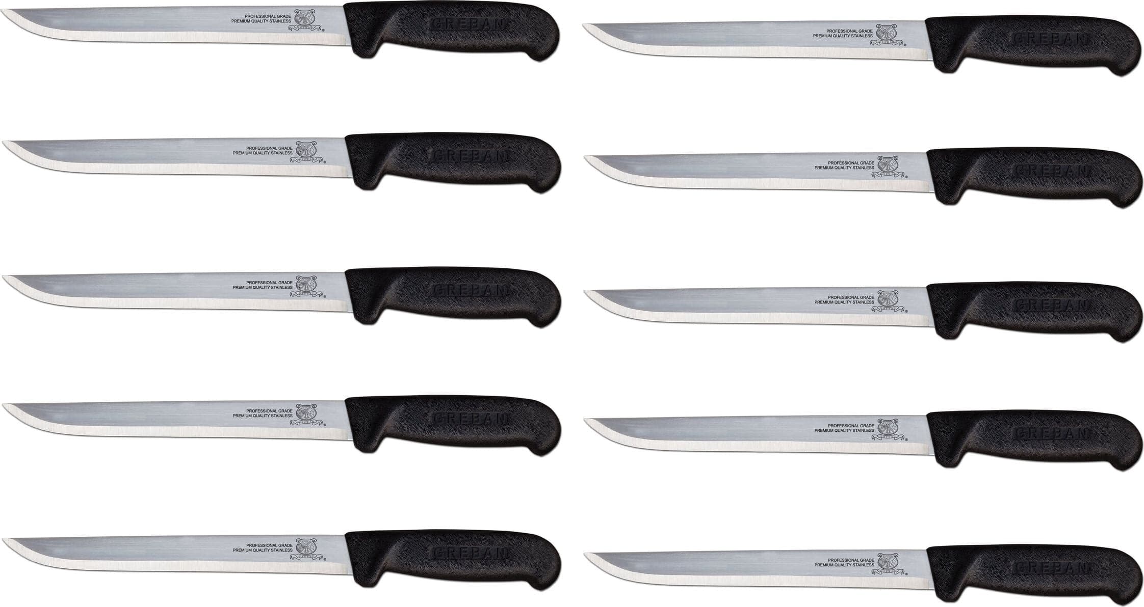 8" Light Gauge Straight Blade Fillet Knife
