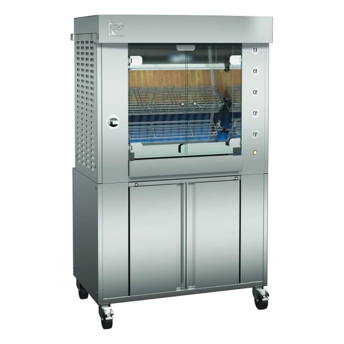 Rotisol – Millenium Rotisserie Oven, gas, stainless steel, 40-3/8" W, (3) stainless steel V-shaped s – 975.2MIG