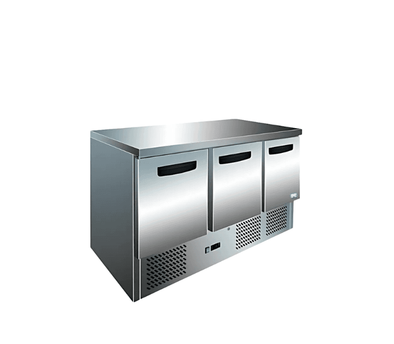 COLDZONE SEC903-S/S-TOP Three-door Saladette