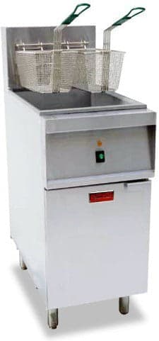 40 lb Electric Floor Fryer – 208 V, 3 Phase, 12 KW