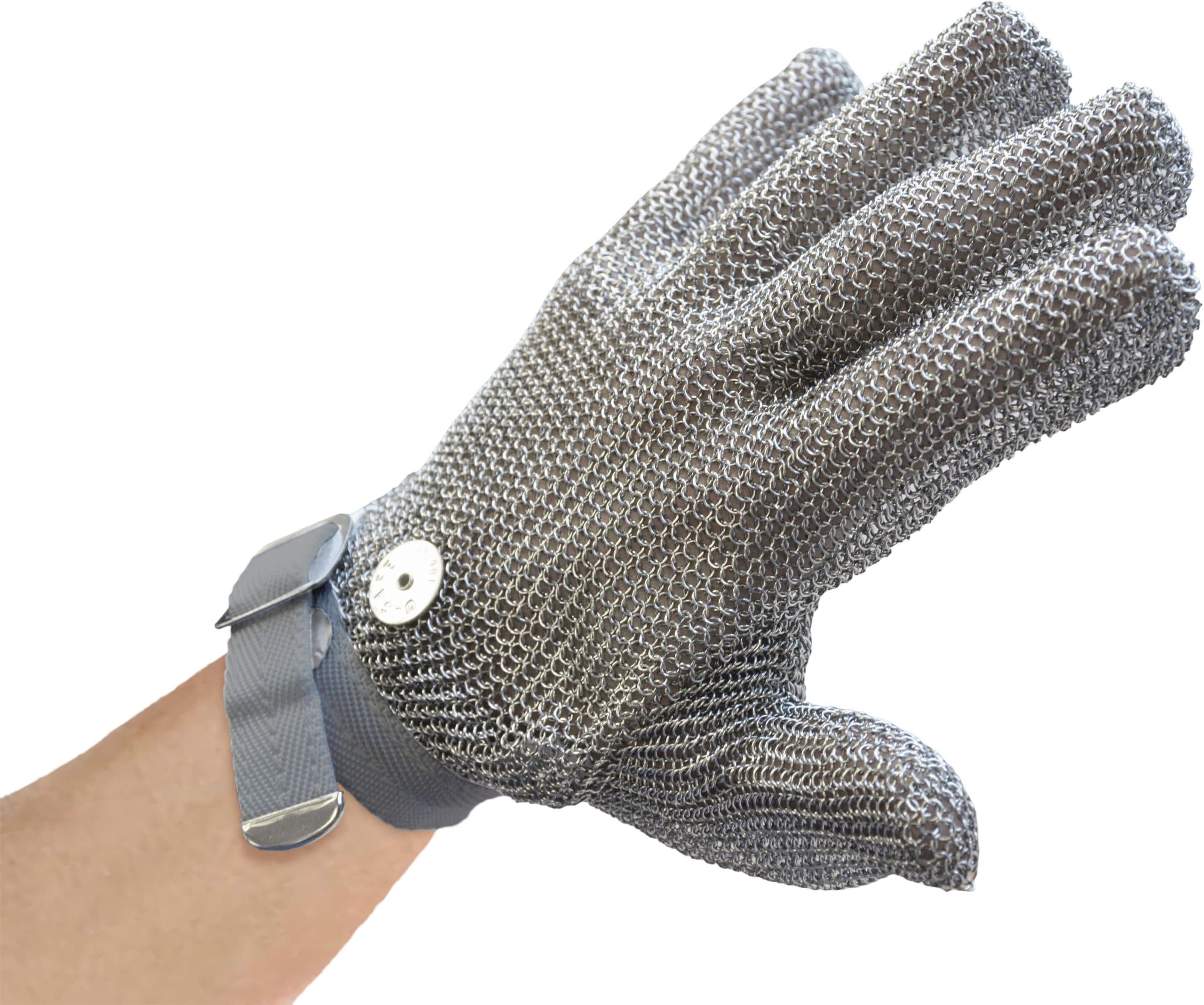 Extra Small Mesh Glove with Gray Wrist Strap