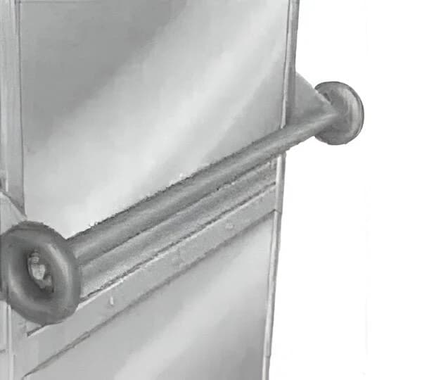 Cres Cor – Push Handle For Utility Cabinets – EO 1087 000