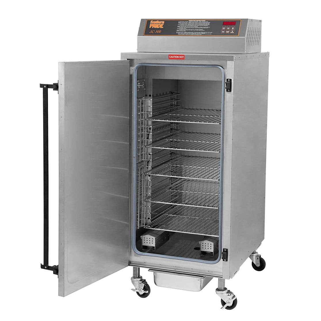 Southern Pride SC-300 Electric Woodchip Burning Stationary Rack Smoker – 240V