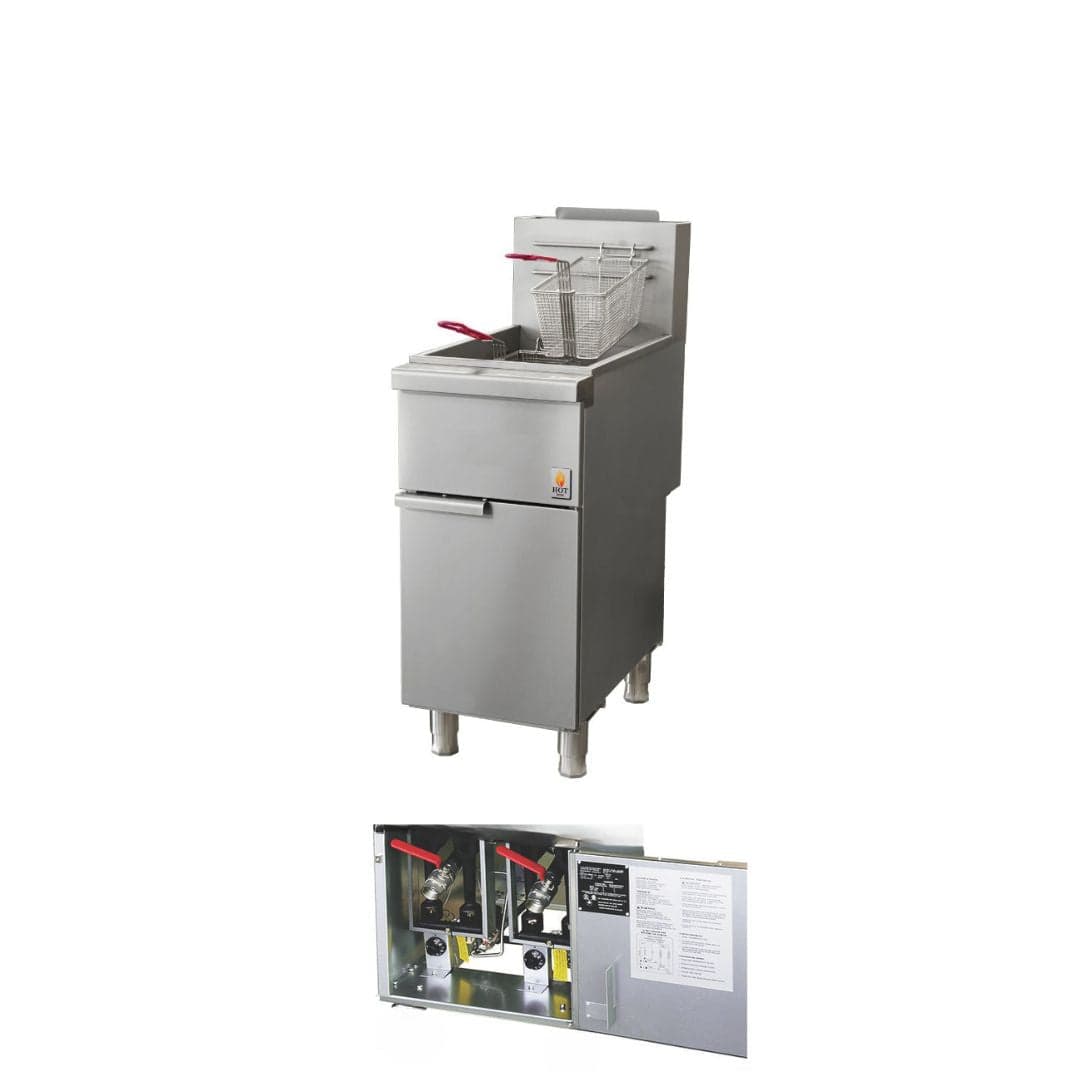 HOTZONE – DEEP FRYER SPLIT TANK 50LBS