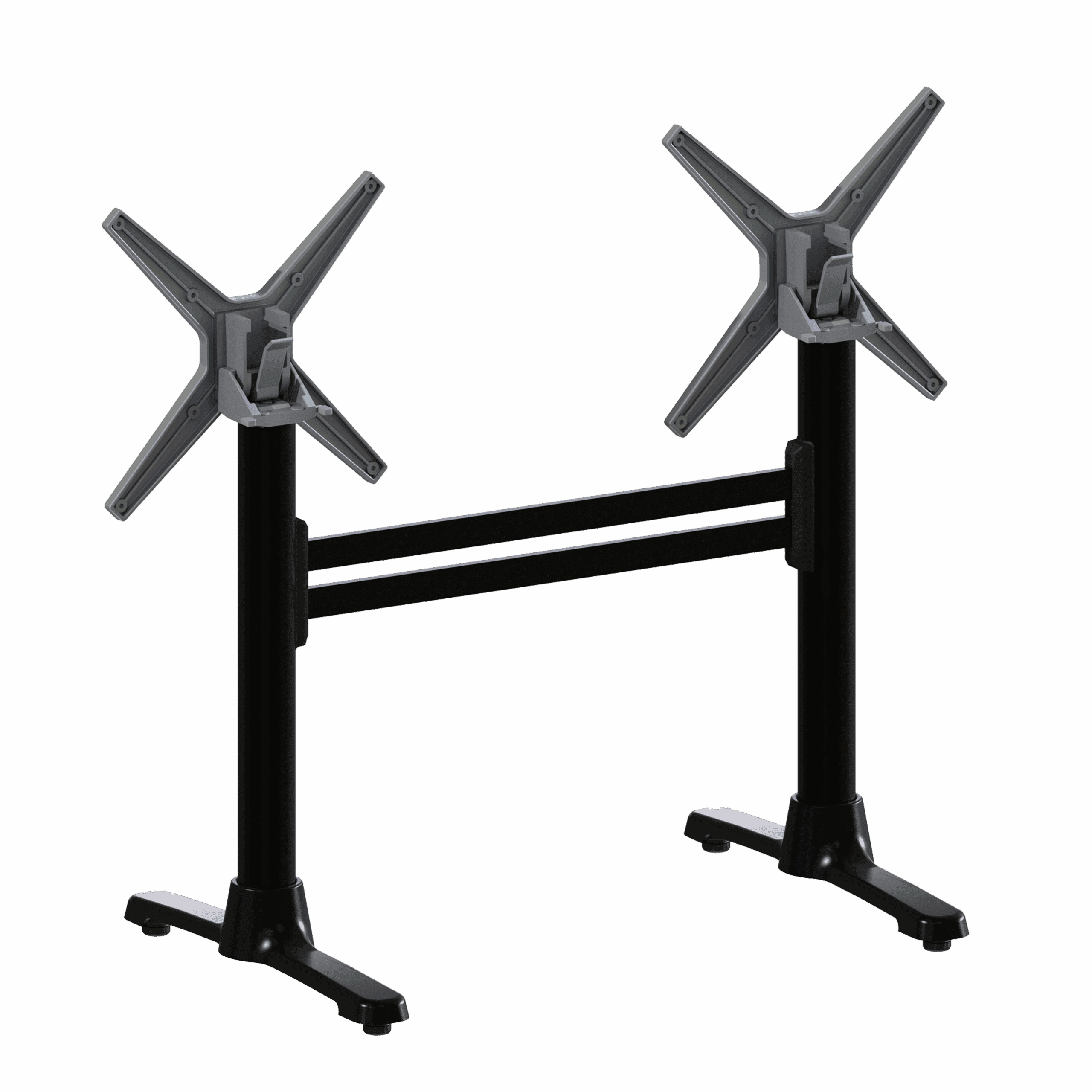 FLAT Tech – AUTO-ADJUST ST22 Black (Flip Top) Table Base – CT4314