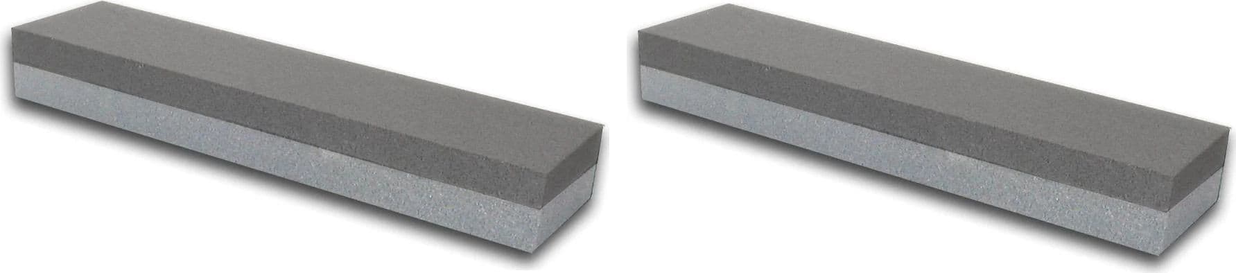8″ x 2″ x 1″ India Coarse Fine Combo Bench Stone