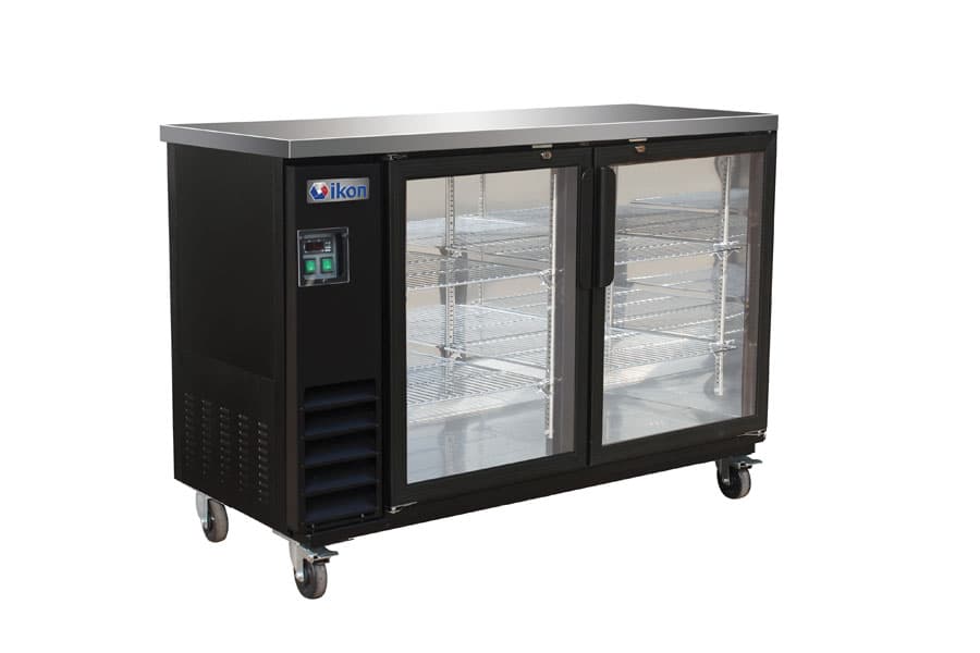Ikon IBB61-2G-24SD 61″ Sliding Glass 2-Door Back Bar Cooler