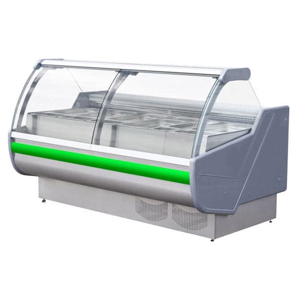 Igloo HFTD4 54″ Deluxe Hot Food Display Case, Curved Lift-Up Glass