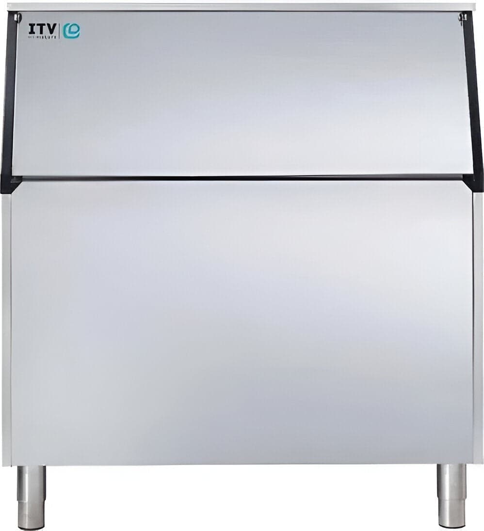ITV Ice Makers - 48.03" Slope Front Modular Ice Storage Bin - S-900