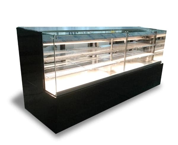 Igloo J2SCRP4 50¾″ Refrigerated Pastry Case, Straight Glass, Wire Shelves