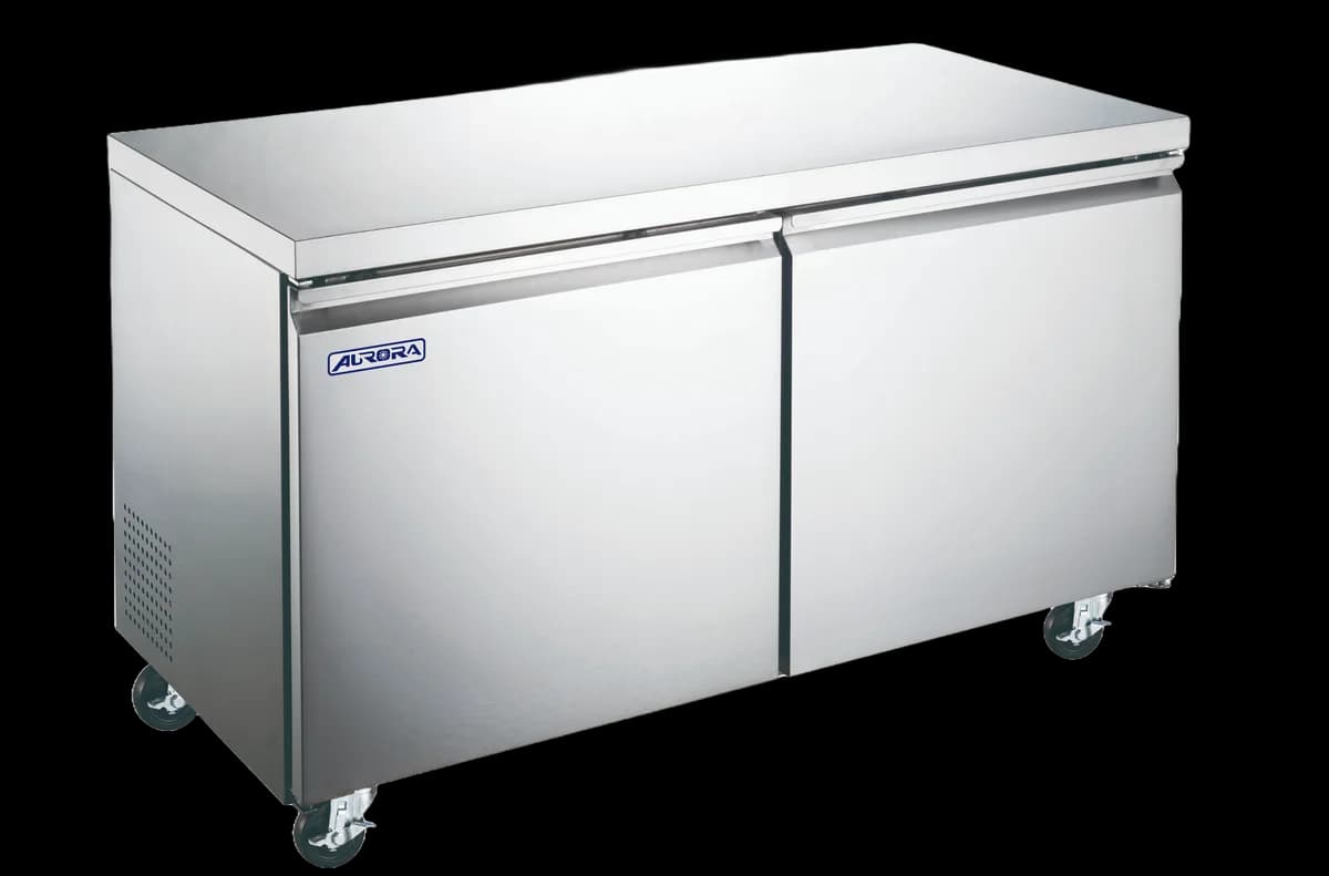 Aurora 47″ Two (2) Undercounter Refrigerator, 12 cu.ft. (340 L), Stainless Steel