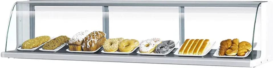 Turbo Air - 28" White Stainless Steel Low Profile Top Dry Display Case - TOMD-30LW (ETA 5-6 Weeks)