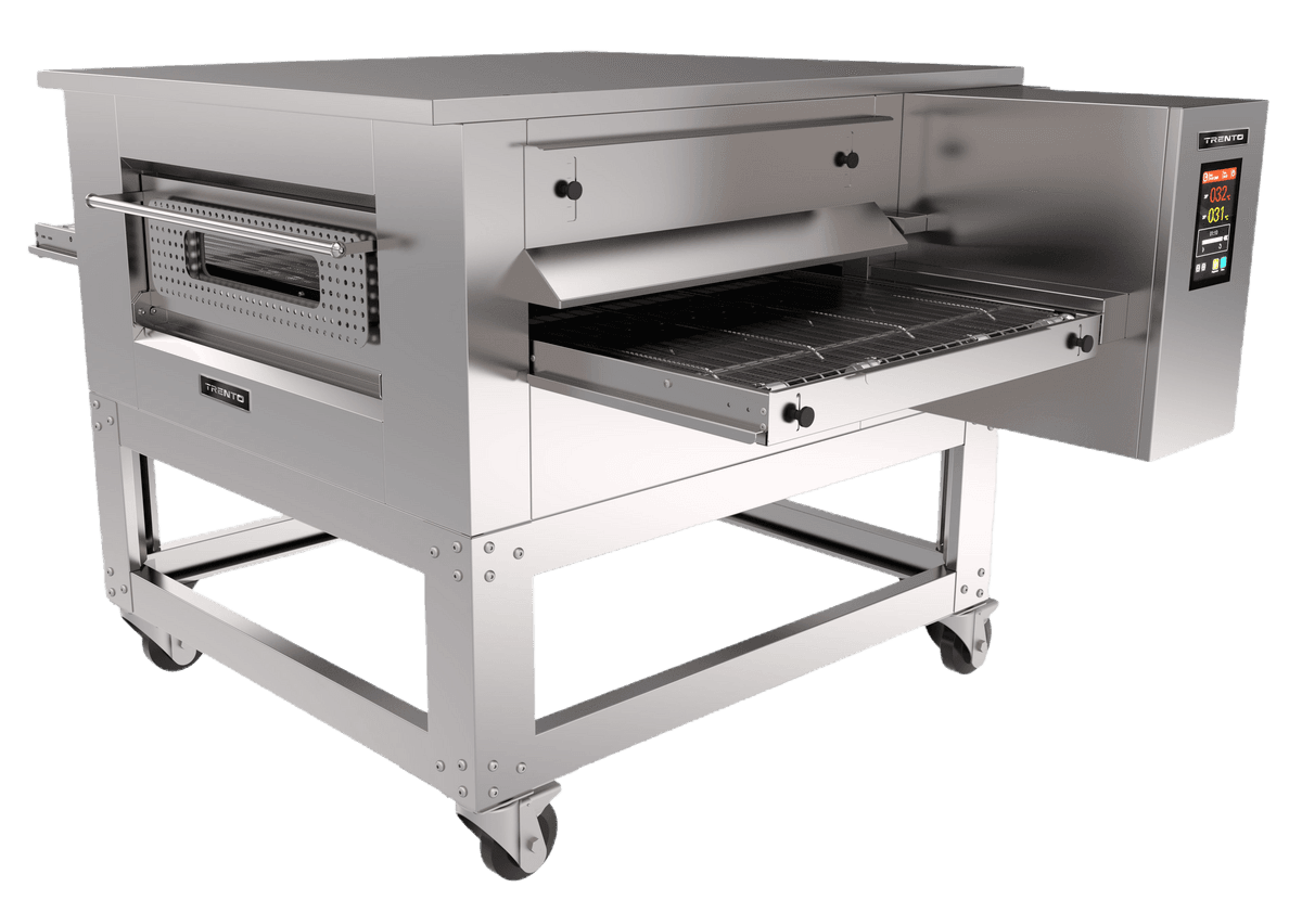 Trento 63″ Electric Dual Direction Conveyor Pizza Oven with 20″ Wide Belt – 230V, 14.20 kW