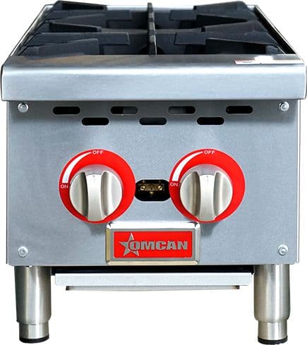 12″ Hot Plate with 2 Burners