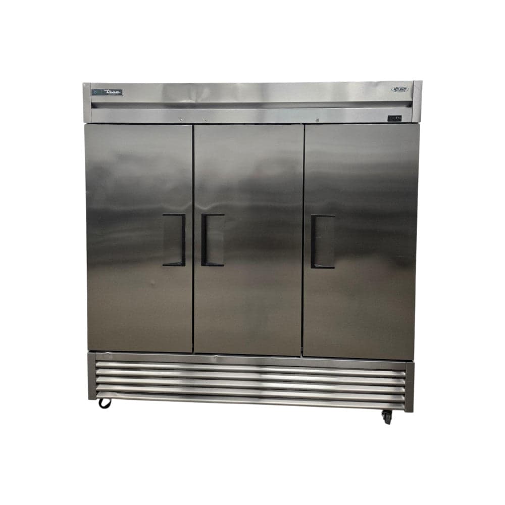 True T-72-HC Upright Refrigerator - 3 Solid Door - 78 Inch