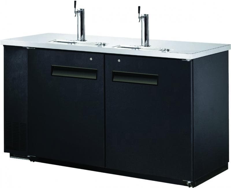 Omcan Two (2) Door Kegerator / Beer Dispenser with 2 Taps, . ( )