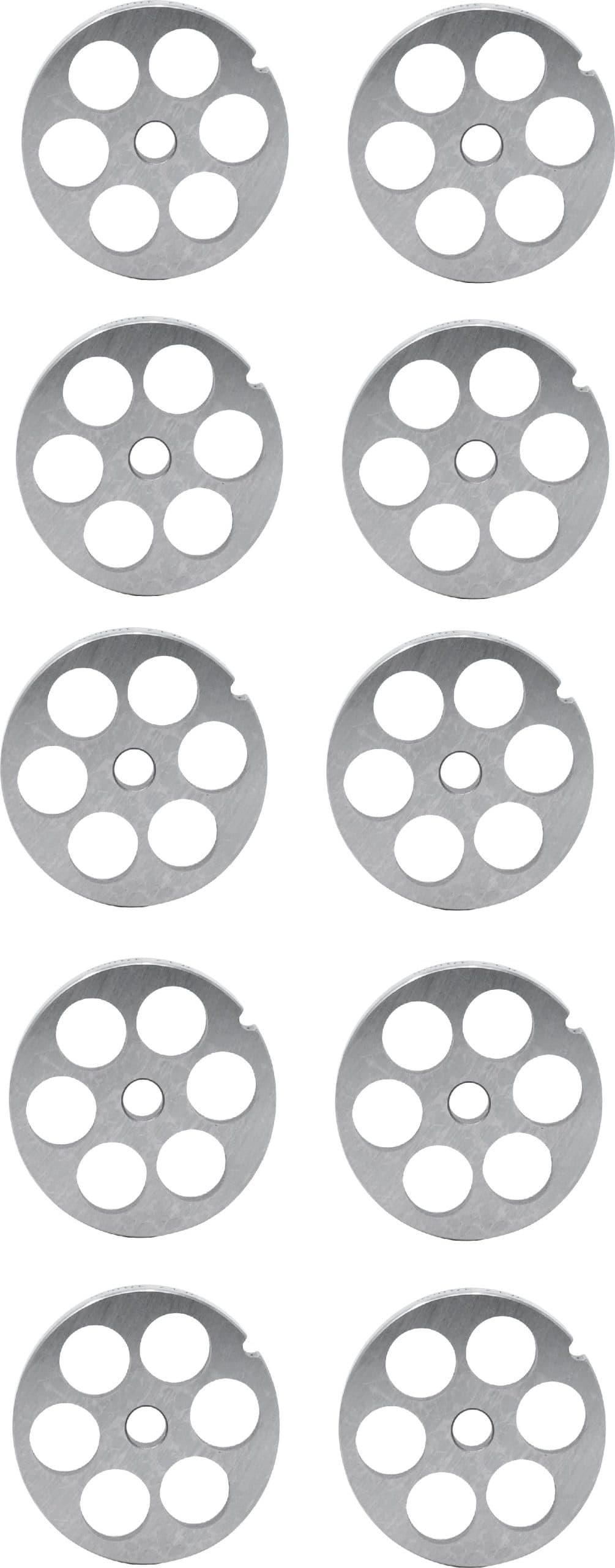 Carbon steel #12 machine plate, hubless, 18mm (3/4″) – one notch/ round