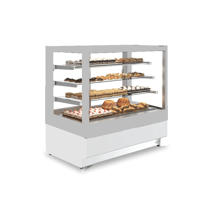 Igloo C3URHP3 37″ Cube Refrigerated Pastry Case, 3 Shelves, Double Glass