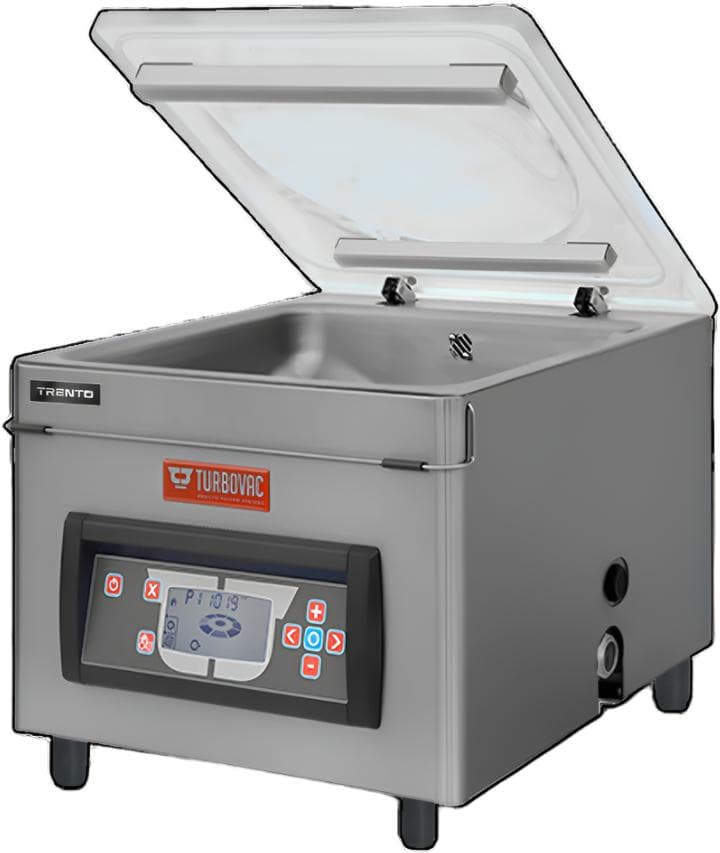 Turbovac TS40 Heavy-Duty Tabletop Vacuum Packaging Machine with 2 x 16.5" Seal Length and 25 m3 Vacuum Pump
