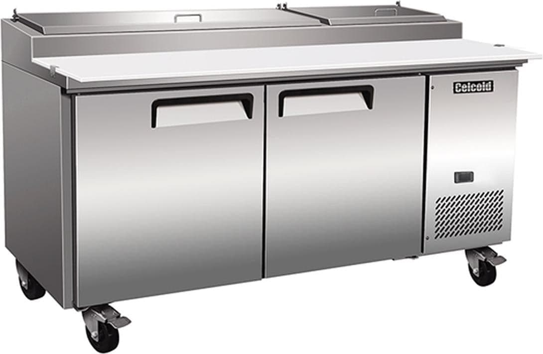 Celcold – 71″ Commercial Pizza Prep Table – CPP719