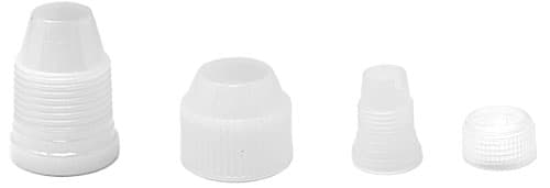 Set of 2 pastry tip couplers- 1 large (38 mm) and 1 small (24 mm)