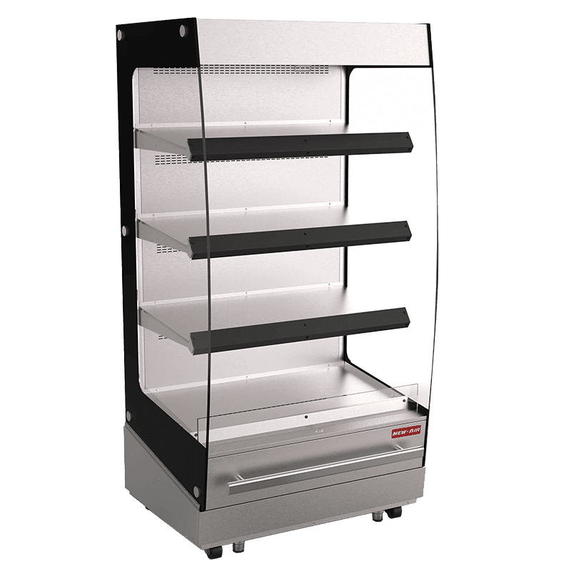 New Air NOM-39-HT 39" Vertical Heated Open Merchandisers