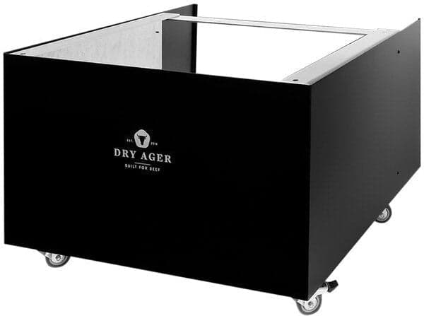 Dry Ager – Metallic Black Podium with Wheels for UX1500 – DU0082
