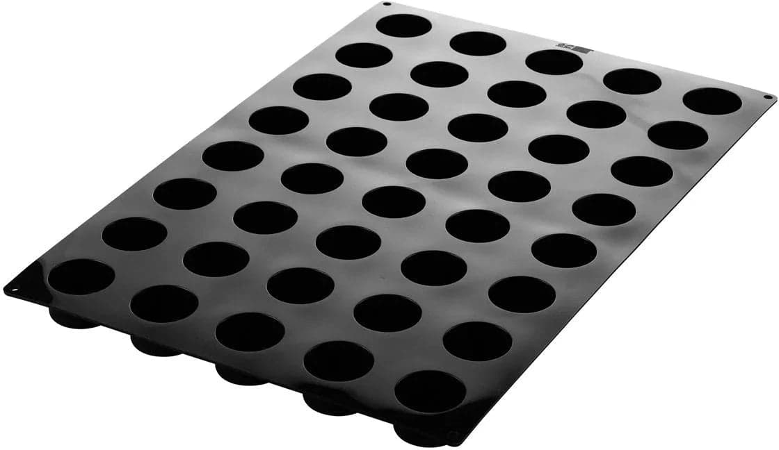 Silikomart – 1.9" Cylinder Silicone Mold with 40 Cavities – SQ079