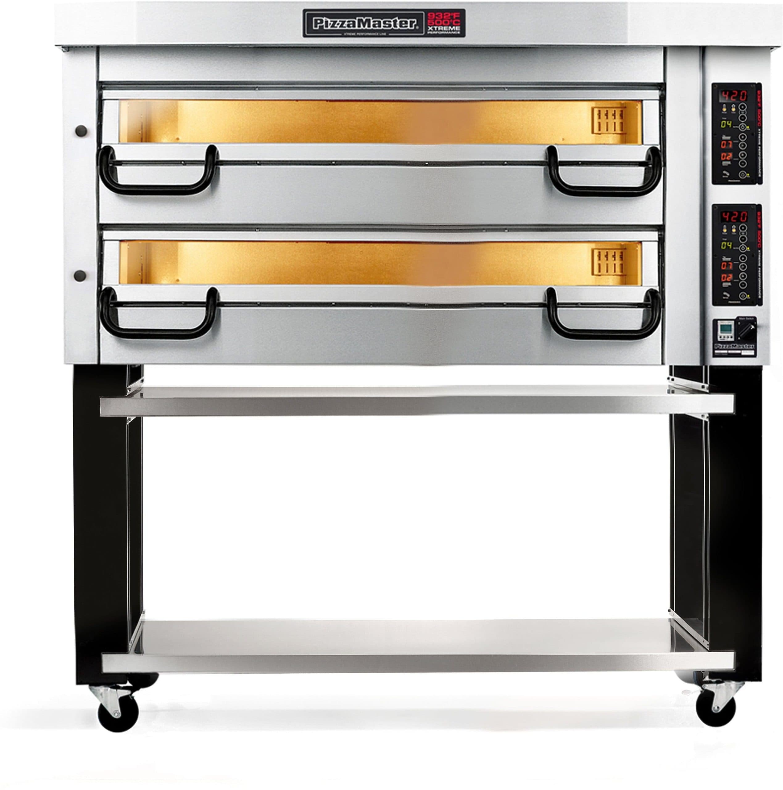 PizzaMaster - 800 Series 3 Stone Hearth, 3 Deck, Modular Electric Pizza Oven - PM 833ED