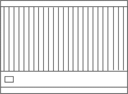 American Range - 36" Stainless Steel Radiant Broiler with 26.5" 1 Standard Oven - AR-3RB