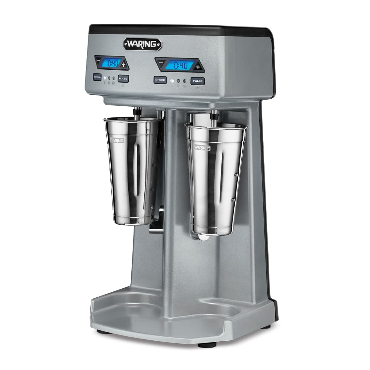 Waring robust-build Double Spindle Drink Mixer With Timer – WDM240TX