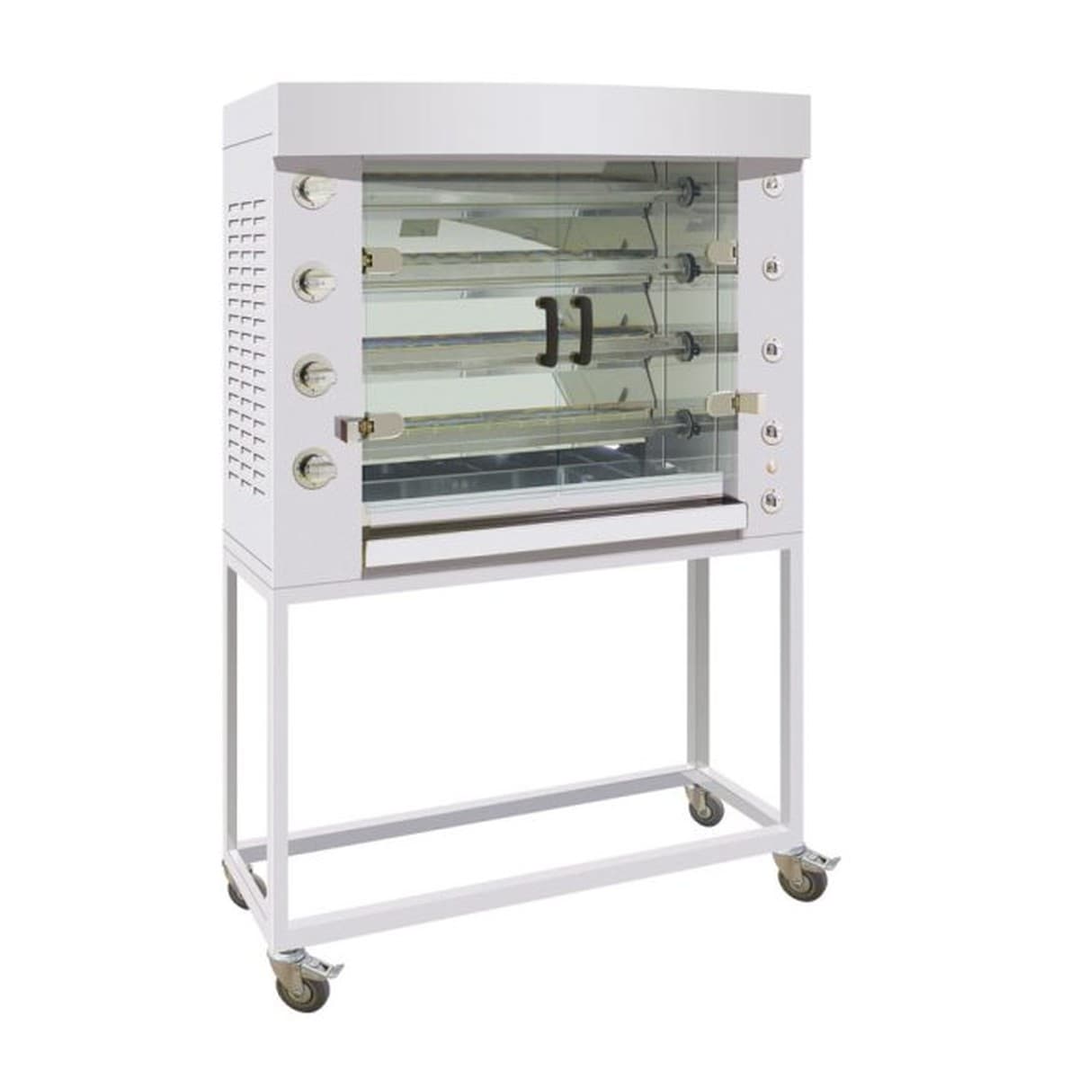 Rotisol – Performance Infrared Rotisserie Oven, gas, countertop, 45-1/8"W, (4) stainless steel V-sha – 1160.4PIG