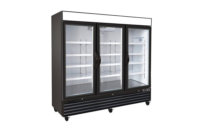 COLDZONE 81F-G3 Display Glass Display Freezer