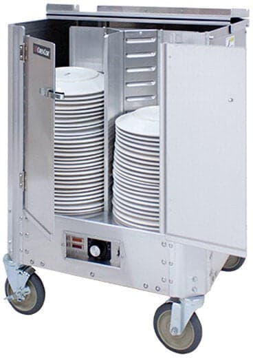 Cres Cor - Heated Dish Dolly For 9.8" to 11" Diameter Plates, 240 Plates Capacity - EO HJ-531-10-240 (Pre-Order Now, ETA 4-6 Weeks)